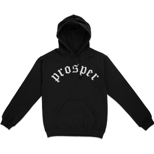 Arch Prosper Logo Hoodie (Black)
